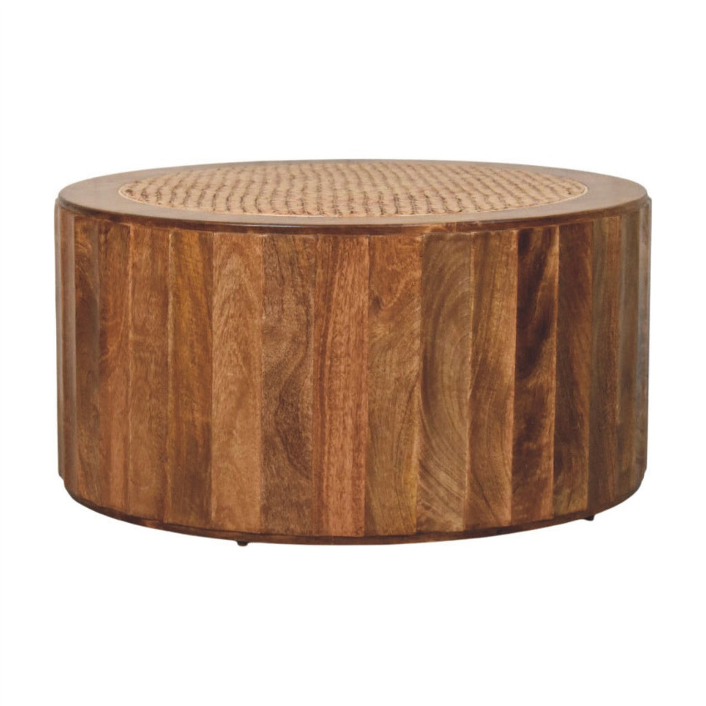 Uffe Rattan Coffee Table