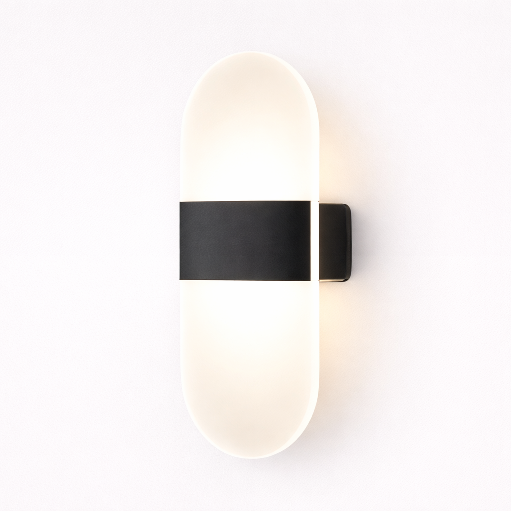Ultrathin round wall light