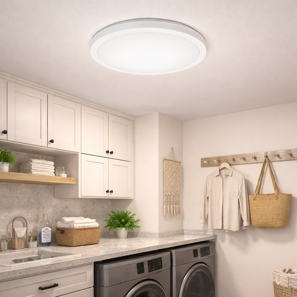 Waterbestendige LED Plafondlamp Met Brede Lichtverdeling
