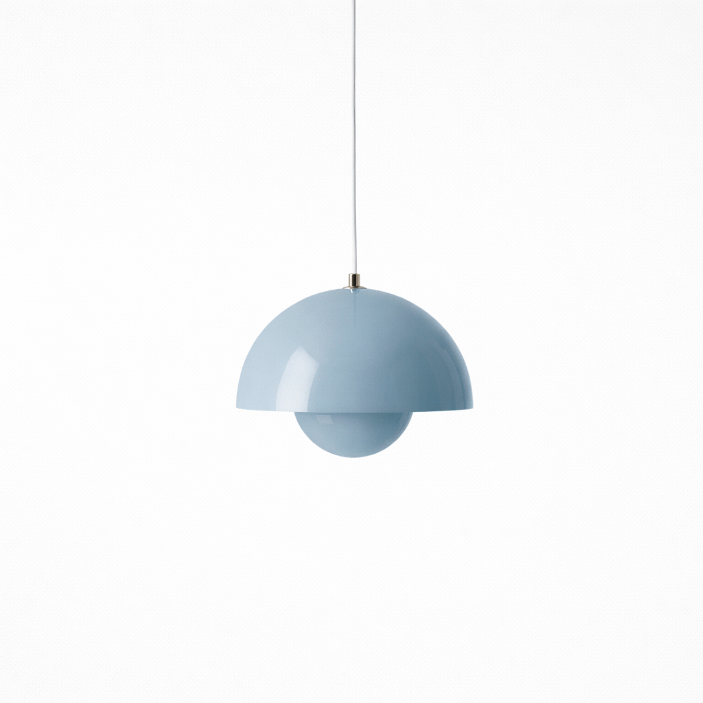 Danish Pendant Lamp in Flower Shape