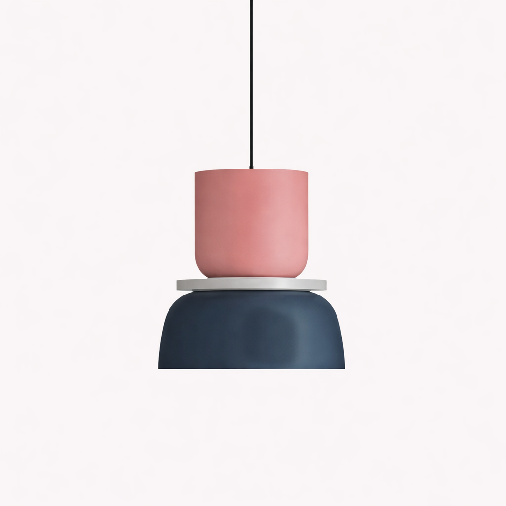 Suspension nordique avec design colorblock