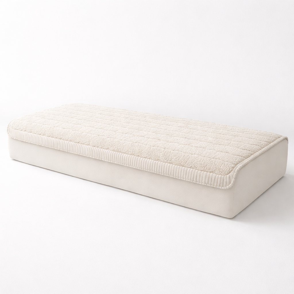 Thick Plush Sofa Cover with Warm Texture