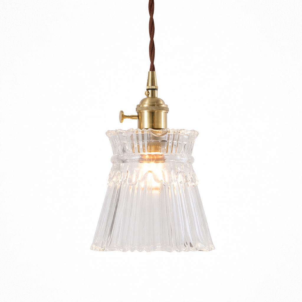 Japandi Glazen Hanglamp Voor Woonkamer Of Bar