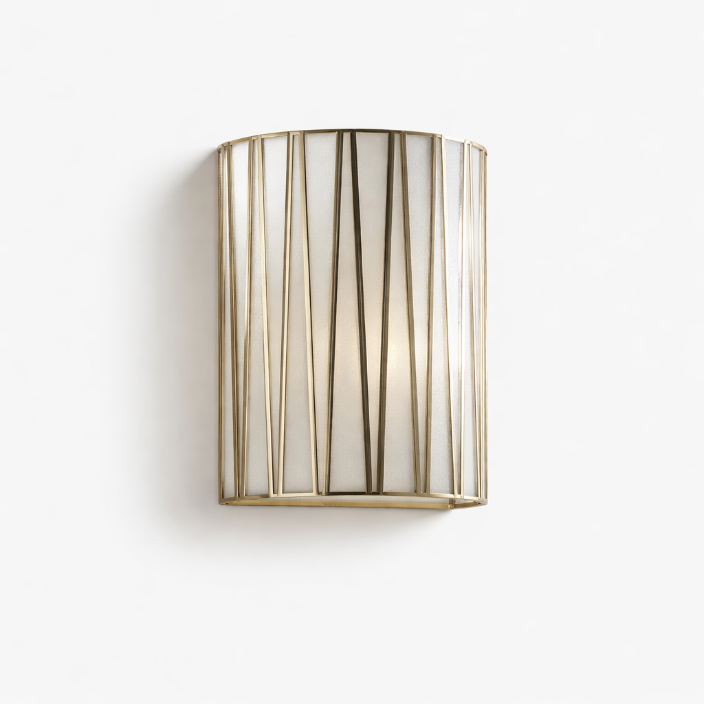 Wandlamp Met Paneelvormige Kap Voor Binnenverlichting