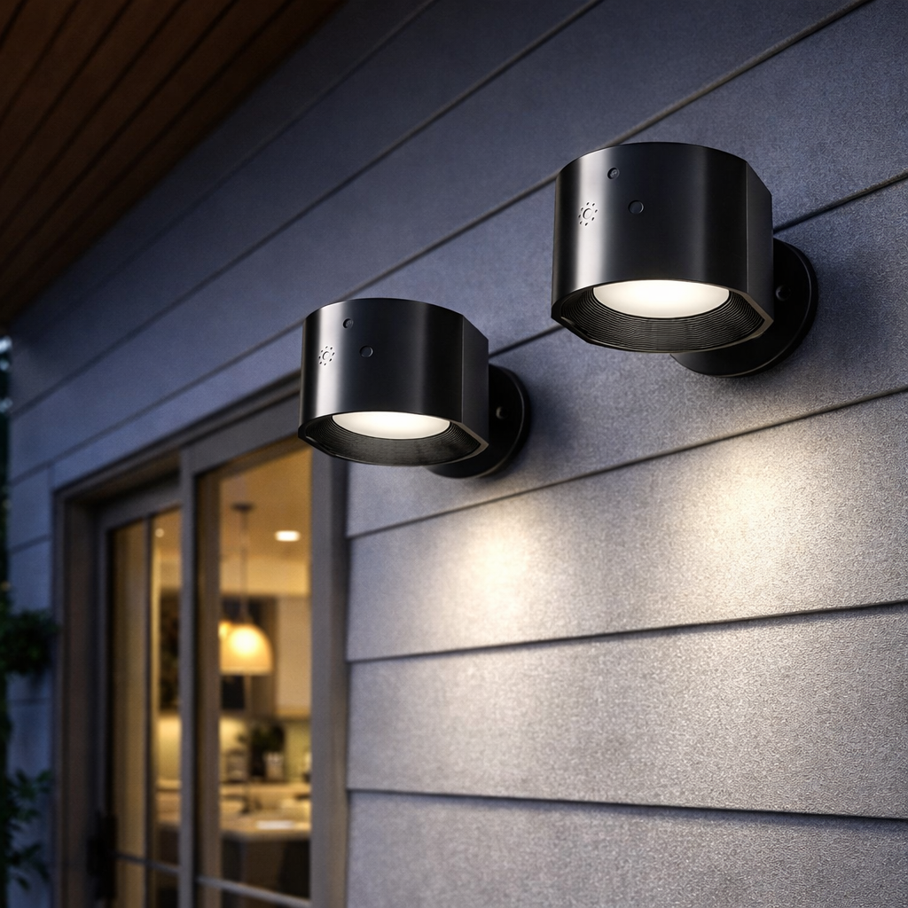 LED Wall Lighting with Cordless Installation