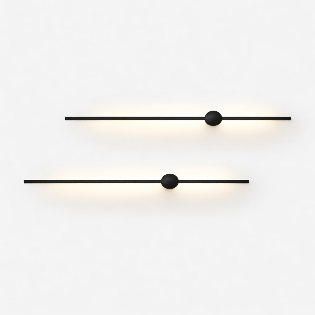 Curved Design Wall Lamp for Indoor Spaces