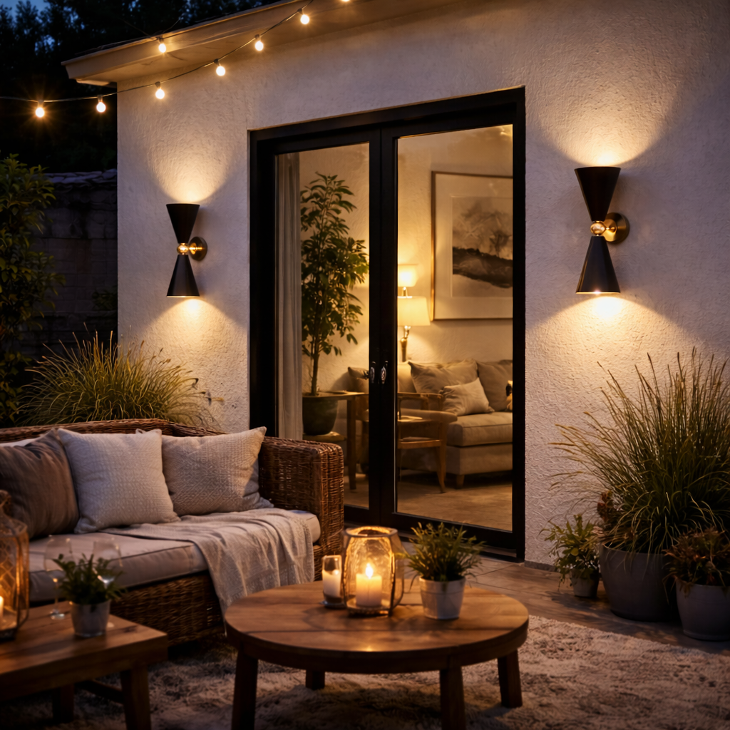 Wall Lamp With Sleek Shape And Directed Light Beam
