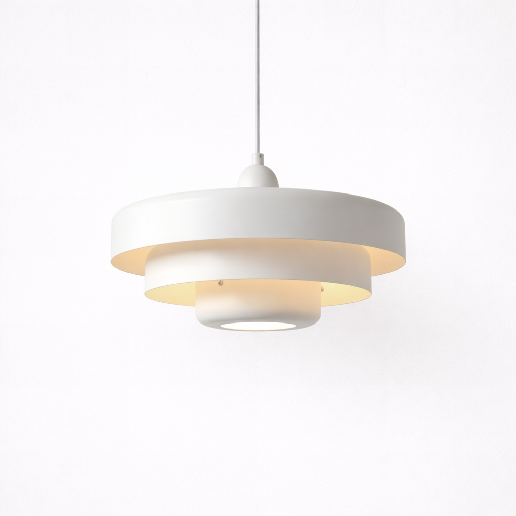 Hanglamp Met Drie Schijven In Macaron Stijl