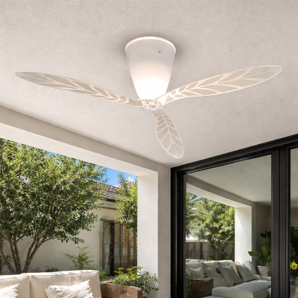 Loftventilator med Integreret Belysning