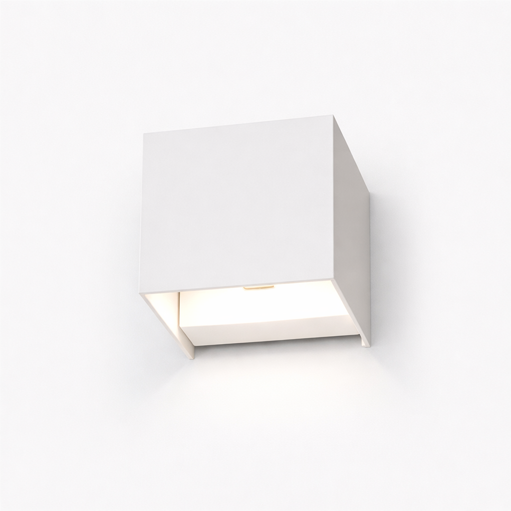 Cube-Shaped Designer Lamp