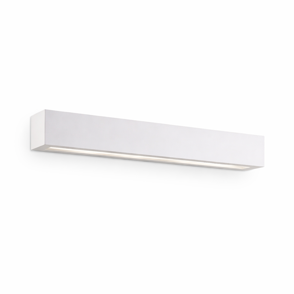 Grote Wandlamp Met Strakke Gipsvorm En Lichtverdeling