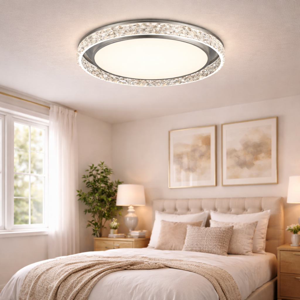 Rund Indendørsarmatur med Nutidigt Design