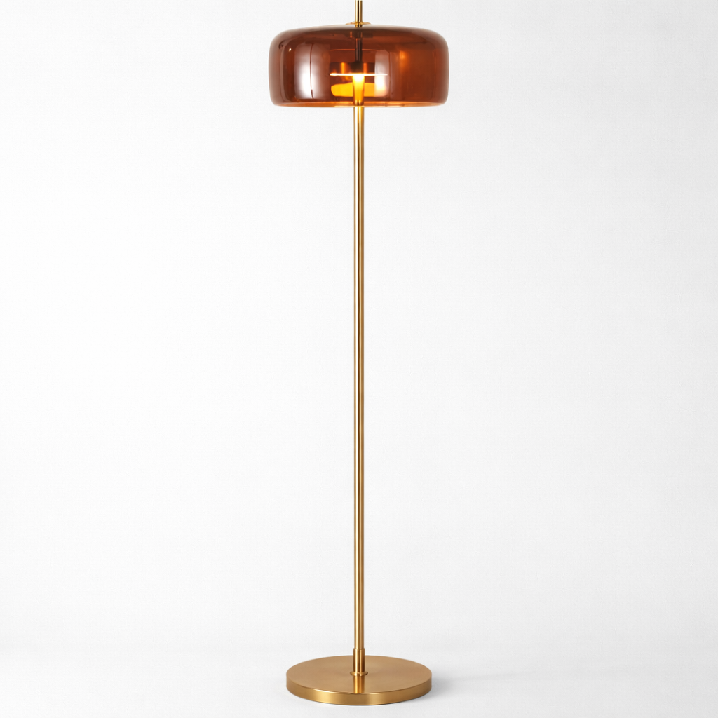 Industrielle Stehlampe im Vintage-Stil