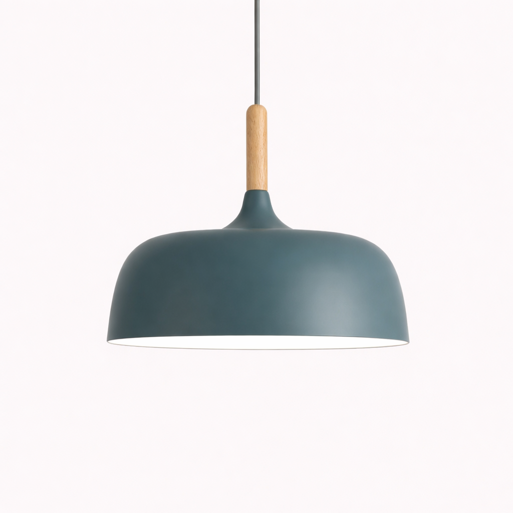 Nordisk loftslampe med enkel form