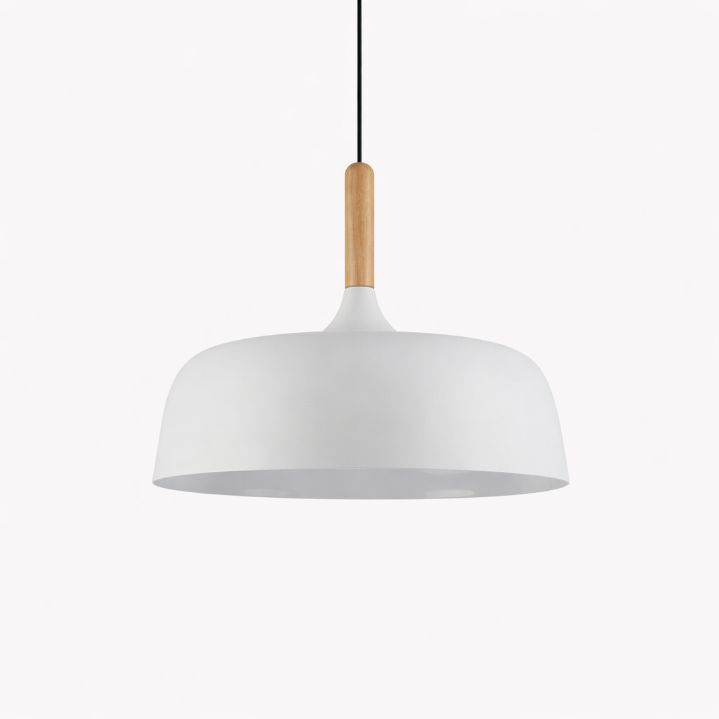 Nordisk loftslampe med enkel form