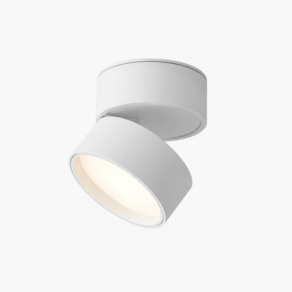 Adjustable LED Ceiling Lamp with Directional Light Panels