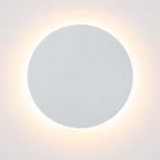 Ronde LED Wandlamp Met Achterverlichting En Instelbare Lichtkleur