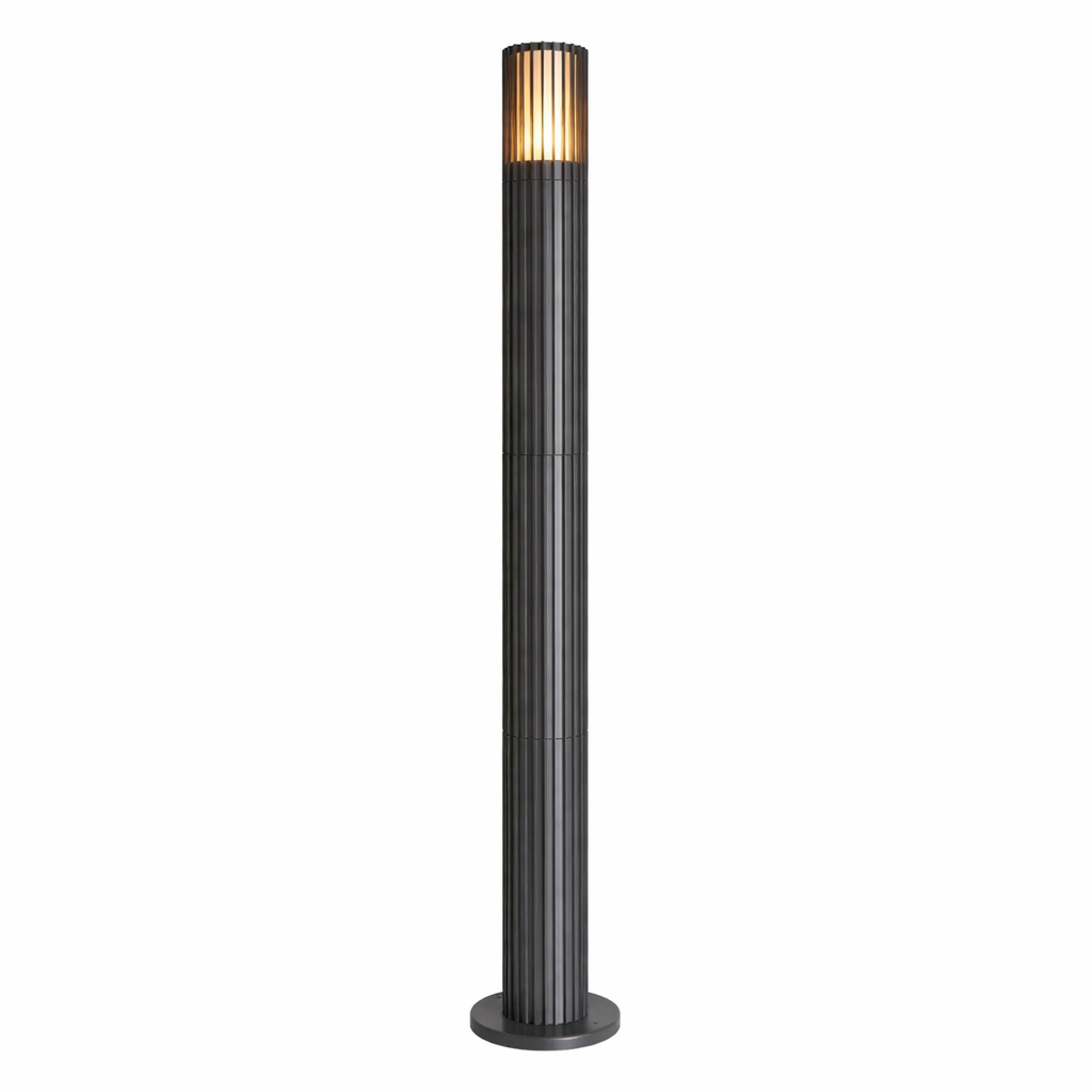 Antraciet Bollard Buitenlamp Voor Tuinpadverlichting