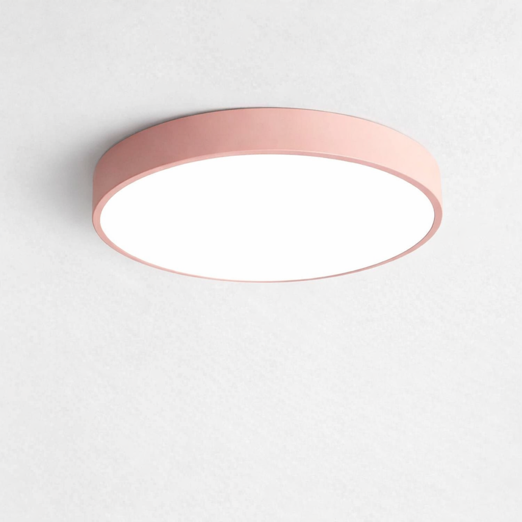 Ringformet indendørsbelysning med strømlinet design