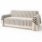 Tufted Plush Sofa Cover with Classic Look