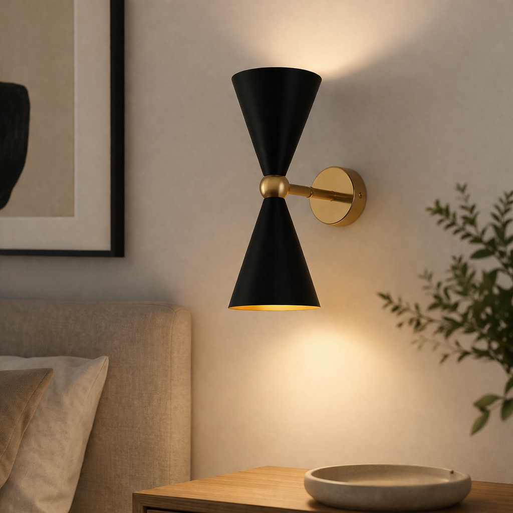Wall Lamp With Sleek Shape And Directed Light Beam