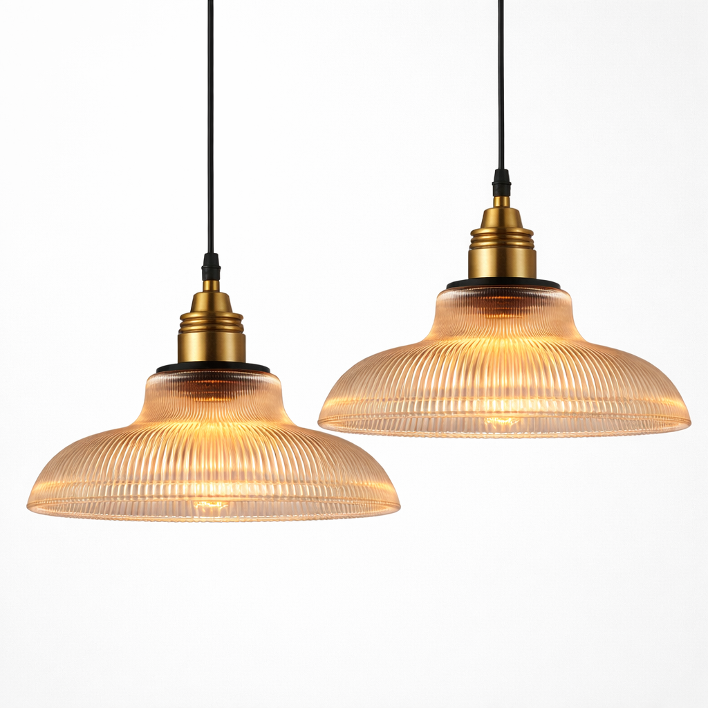 Glazen Hanglamp Met Minimalistisch Design