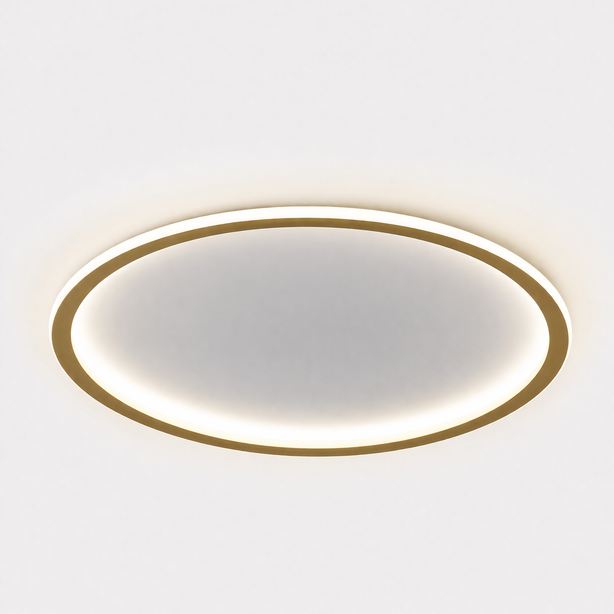 Ronde LED Plafondlamp Met Moderne Lichtcirkel