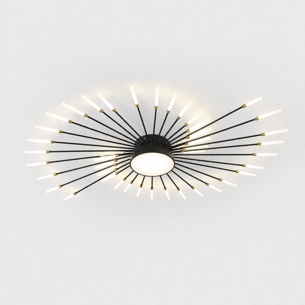 Design Plafondlamp Voor Woonkamer Met Moderne Lichtstructuur