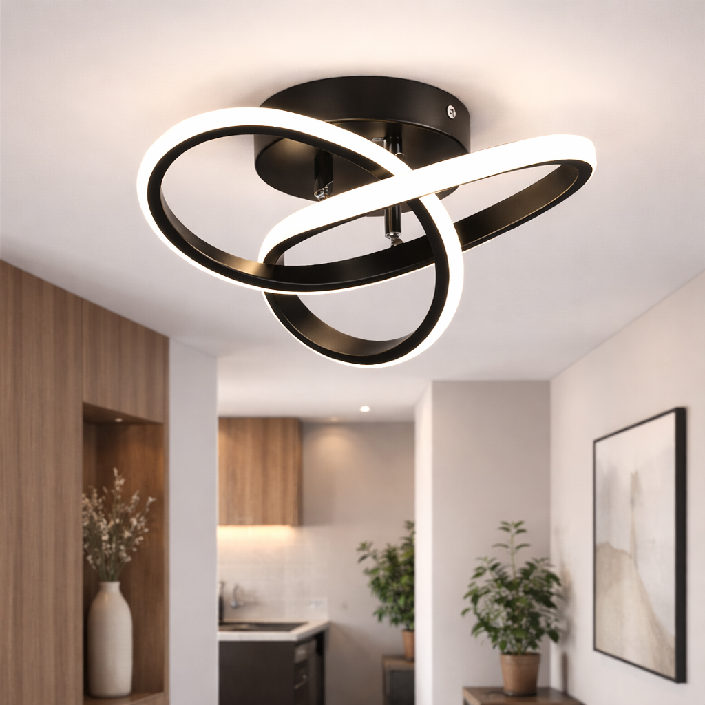 Spiralformet LED Loftbelysning