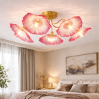 Loftsbelysning i Blomsterform med Kunstnerisk Udtryk