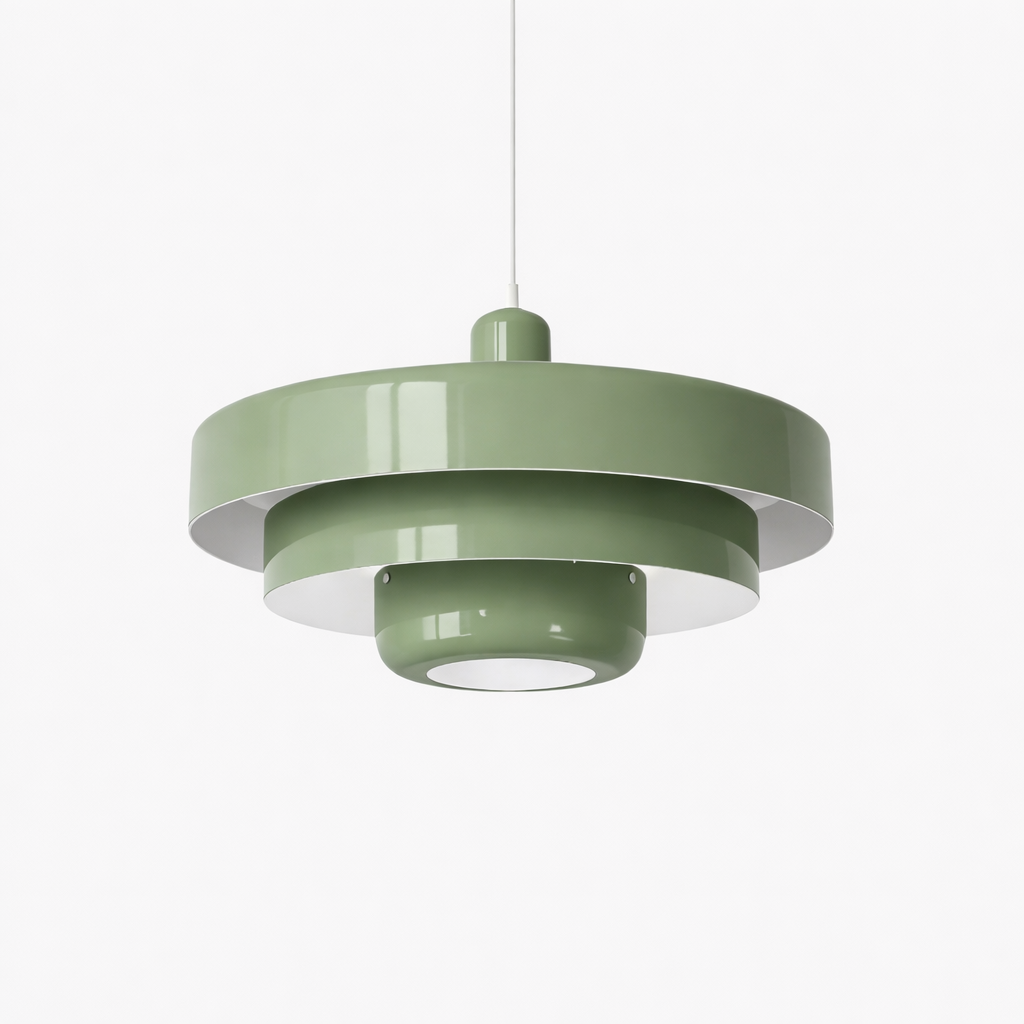 Hanglamp Met Drie Schijven In Macaron Stijl