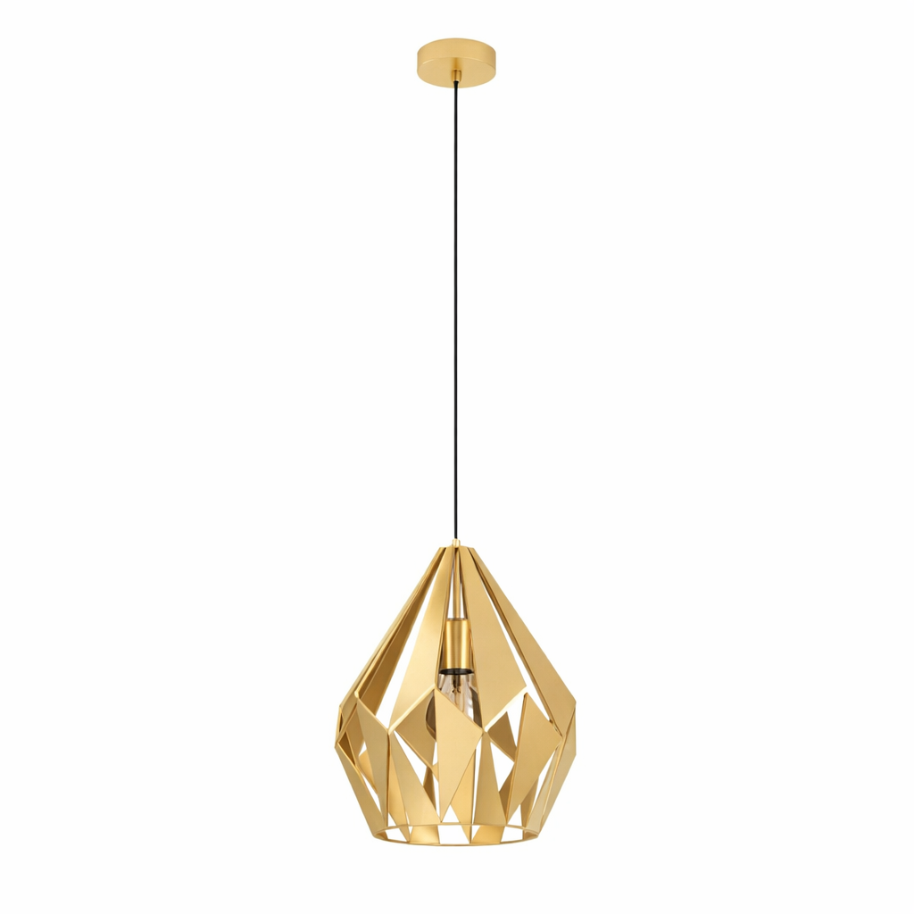Hanglamp Met Geometrische Open Kap Voor Binnenruimtes