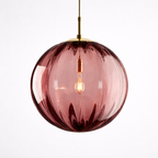 Rund lysarmatur med halo-effekt