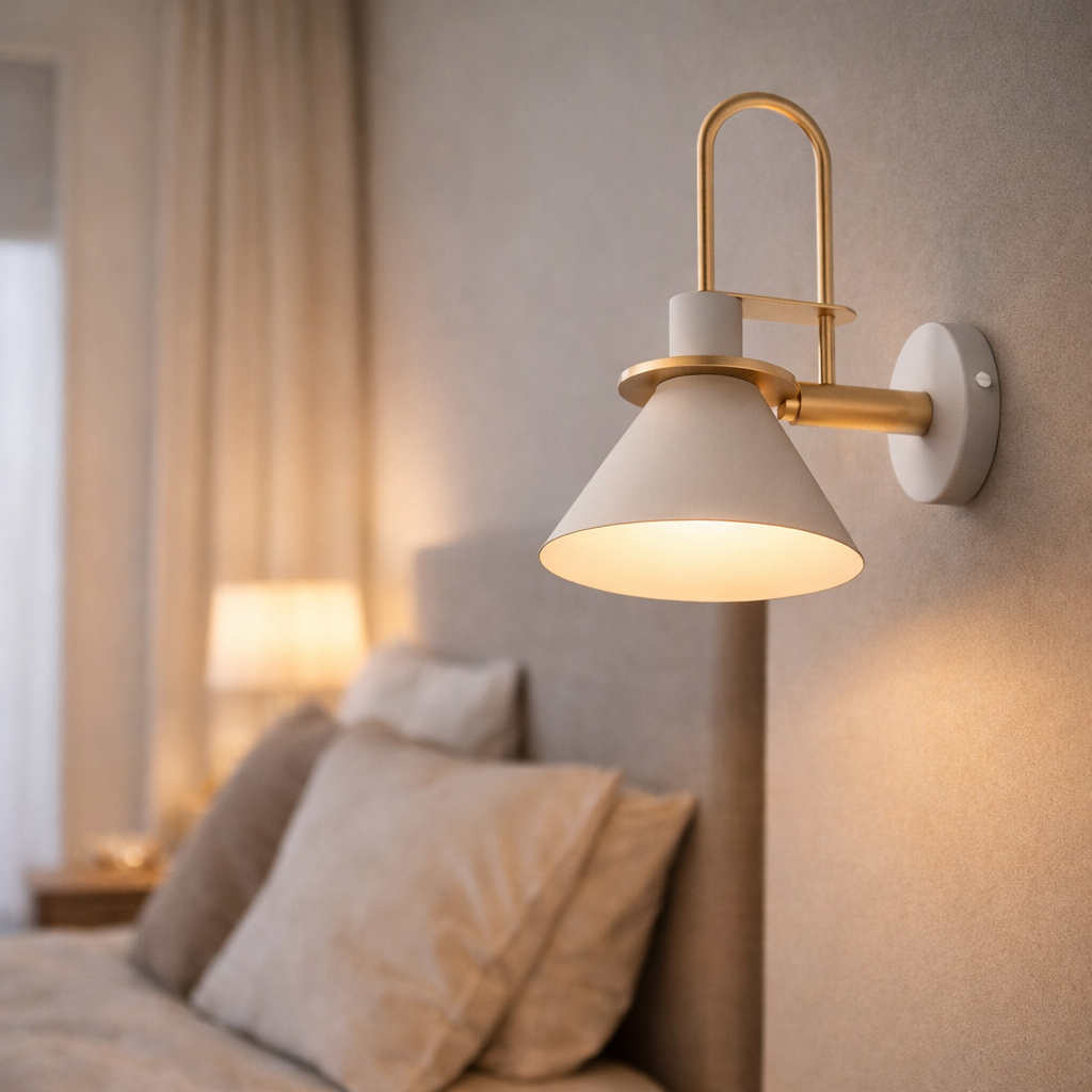 Simple Wall Lamp with Sleek Design