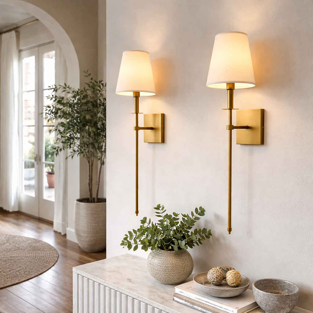 2-Pack Draadloze Oplaadbare Wandlampen