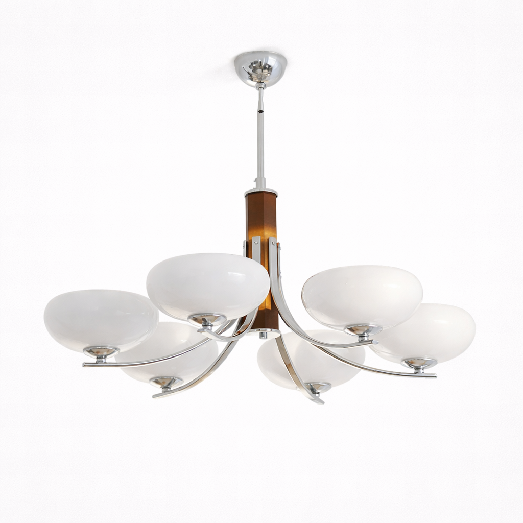 Bauhaus Kroonluchter met 3 tot 5 Lichtpunten