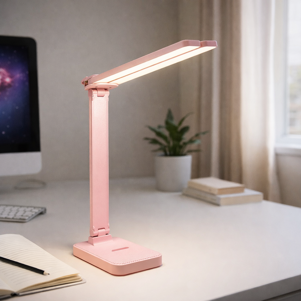 Oplaadbare LED Bureaulamp Met Touchbediening En Drie Lichtstanden