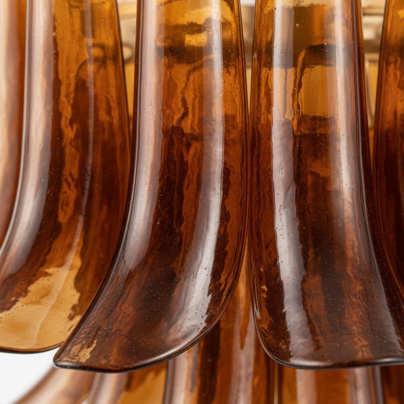 Emberwave Glass Chandelier - Detail