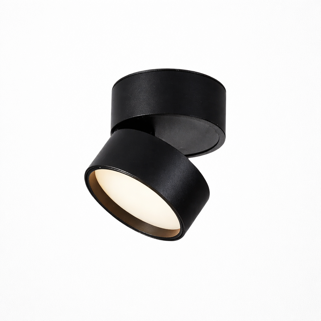 Adjustable LED Ceiling Lamp with Directional Light Panels