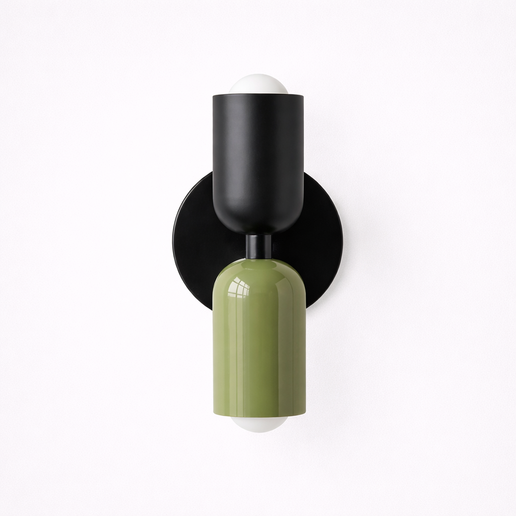 Scandinavische Up-Down Wandlamp Met Macaron Design