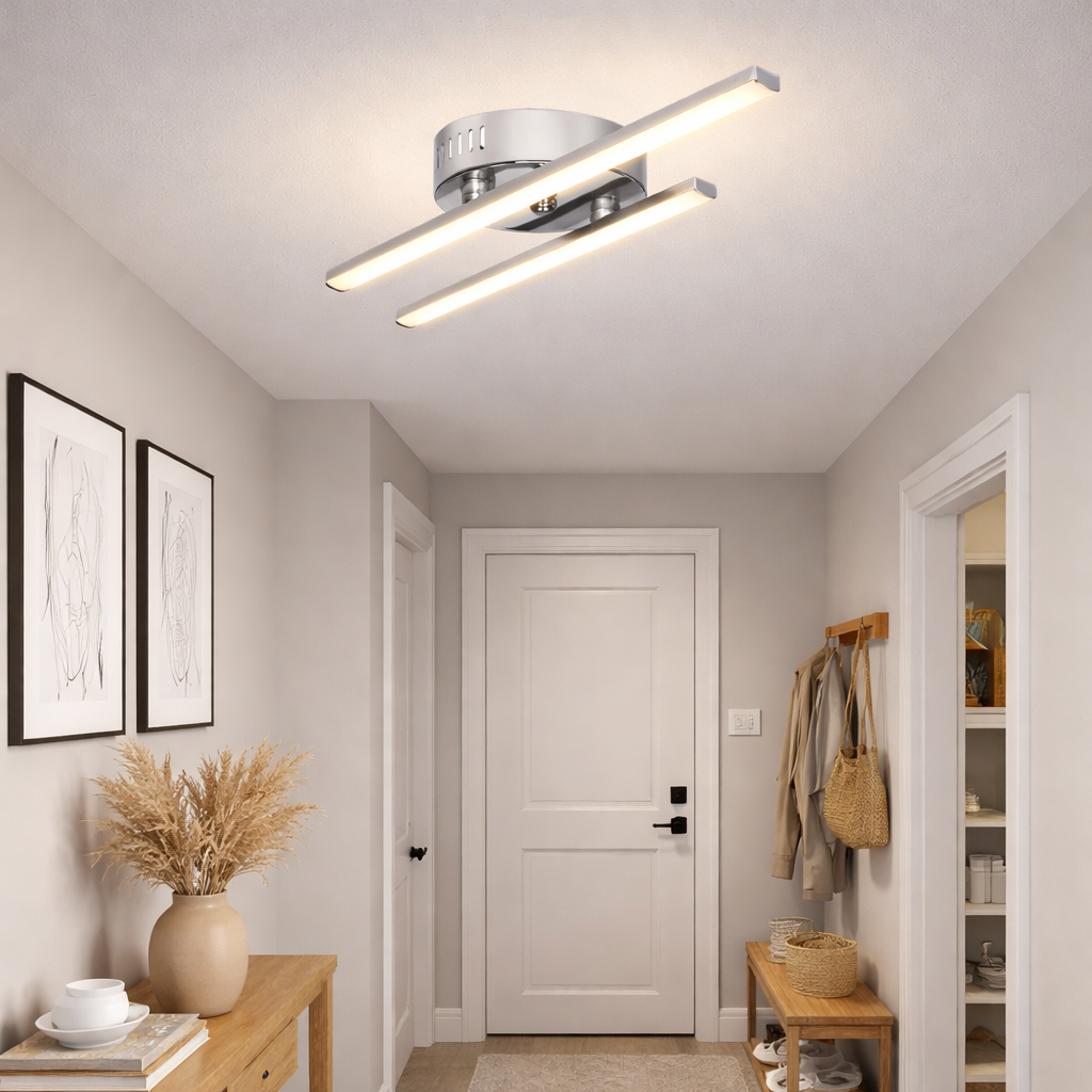 LED Plafondlamp Met Compact Ontwerp En Warm Wit Licht