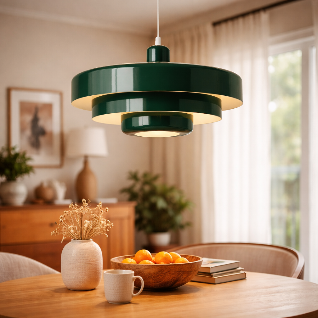 Hanglamp Met Drie Schijven In Macaron Stijl